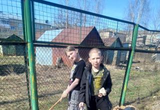 Чистый двор